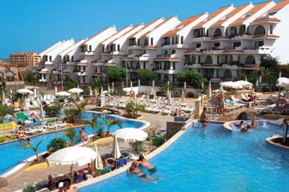 Hotel Paradise Park, Los Cristianos, Tenerife Hotel Paradise Park Pools & Main Building