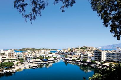 View Of The Sensatori In Crete